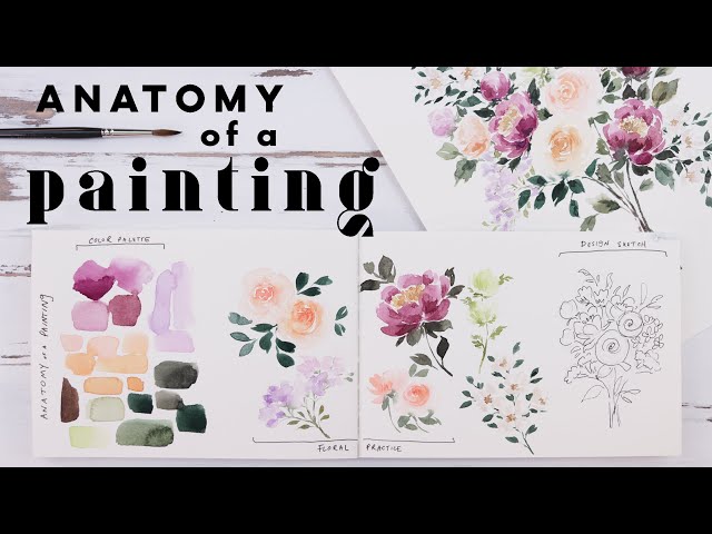 Watercolor Flowers | From Blank Page To Amazing Artwork