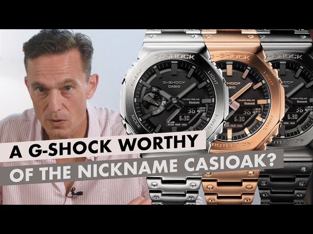 A G-Shock Worthy Of The Nickname CasiOak? The G-Shock GM-B2100
