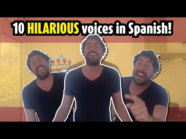 Wouters Comedy Show: 10 hilarious voices in Spanish