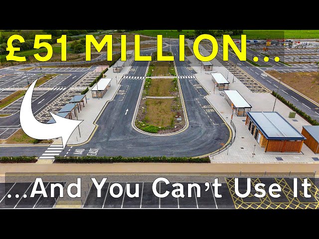 The £51 MILLION Park & Ride That You Can't Use - Eynsham, West Oxfordshire - Waste Of Money?