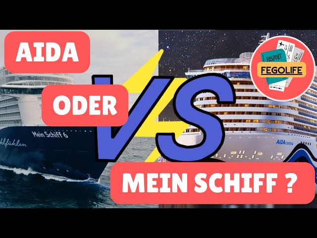 AIDA oder Mein Schiff? Der Vergleich (2023) 4K