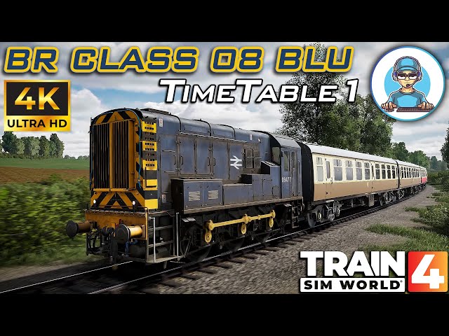 4K || BR CLASS 08 BLUE TimeTable #1