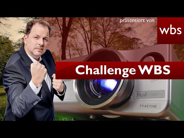 Videosession im Park mit #Beamer+#Leinwand = Was muss ich beachten? | Challenge WBS - RA Solmecke