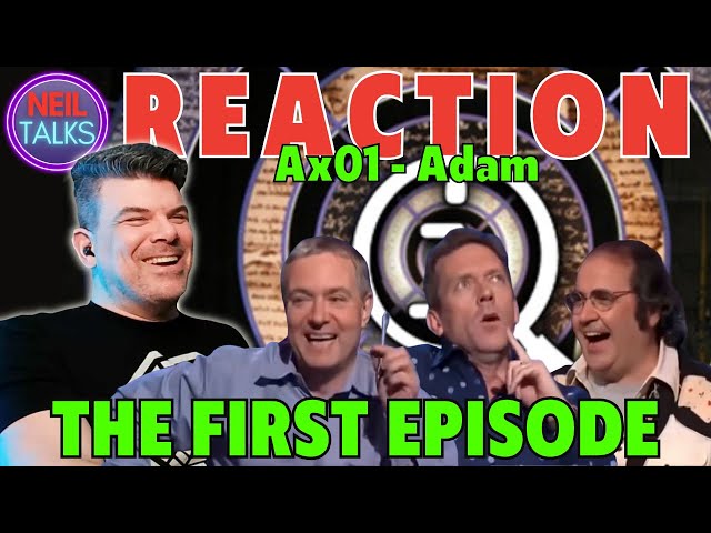 1st Episode Ever!  CLASSIC QI REACTION Ax01 - Adam (Hugh Laurie, Danny Baker & John Sessions)