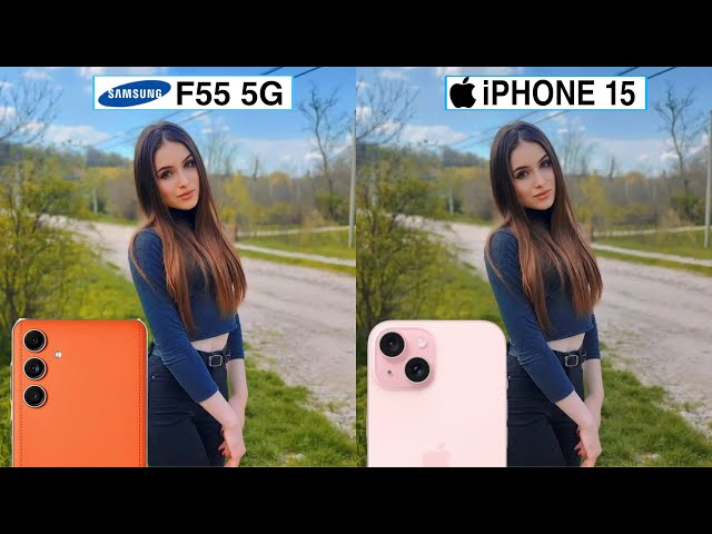 Samsung Galaxy F55 5G Vs iPhone 15 Camera Test Comparison