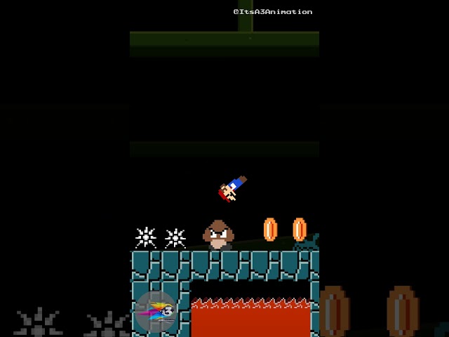 Mario Bad Luck #shorts #bloopers #maze