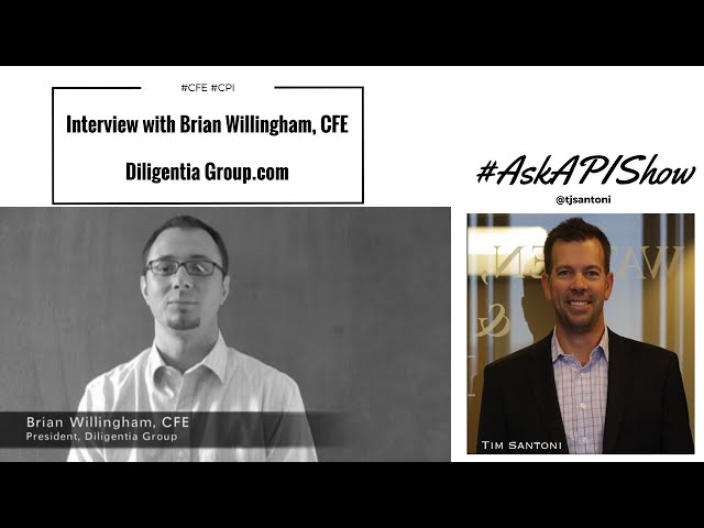 Interview with Brian Willingham - Diligentia Group - Ask a Private Investigator Show