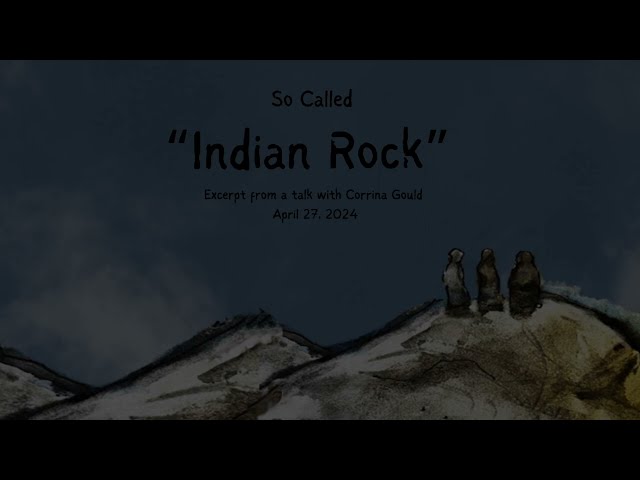 So Called  "Indian Rock"