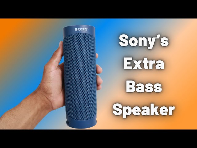 Sony SRS-XB23 Review - Does It Really Have Extra Bass?