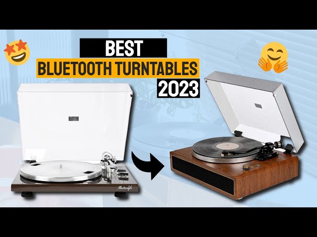 Best Bluetooth Turntables In 2023 | Top 5 RetroLife Record Players Review