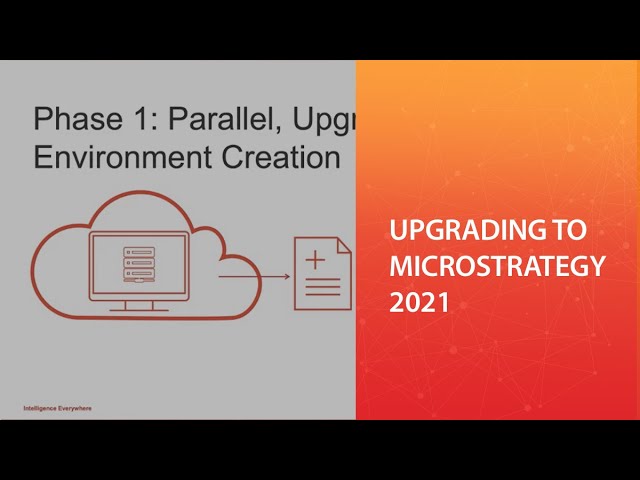 Upgrading to MicroStrategy 2021