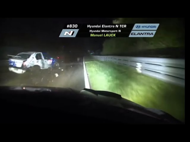 Dacia Logan massive crash at 24 hours Nürburgring 2023