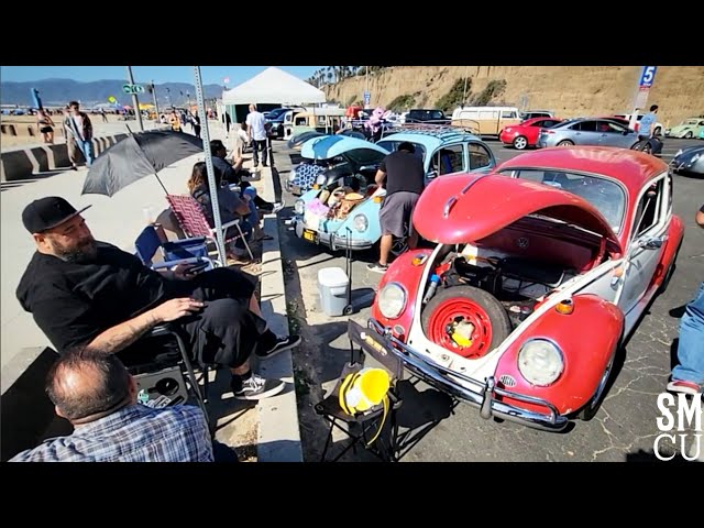 Celebrating VW Culture: Highlights from the WestSide VW Club's Coffee Meet at Santa Monica Beach