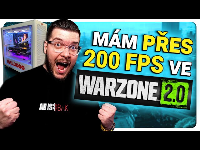 Mám 200+ FPS ve Warzone 2.0! | HAL3000 MČR 2023 ANNIVERSARY EDITION