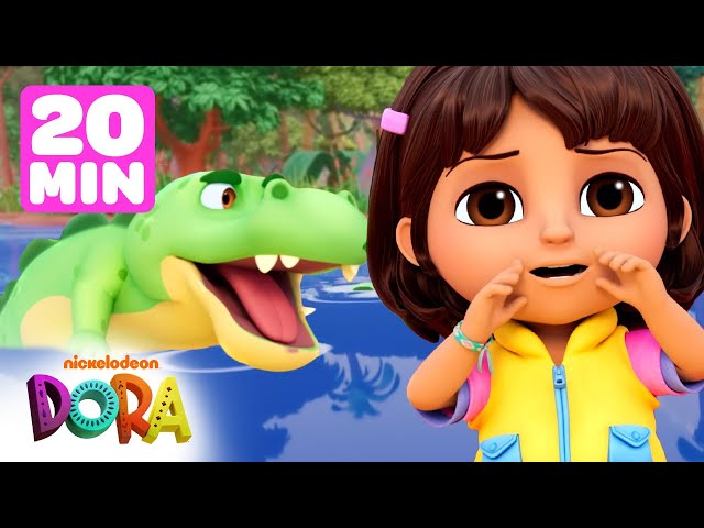 NEW Dora Most Action-Packed Moments! 💥 20 Minutes | Dora & Friends