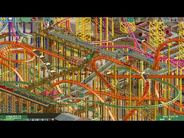 ROLLERCOASTER TYCOON 2 IS 🔥🔥🔥😎