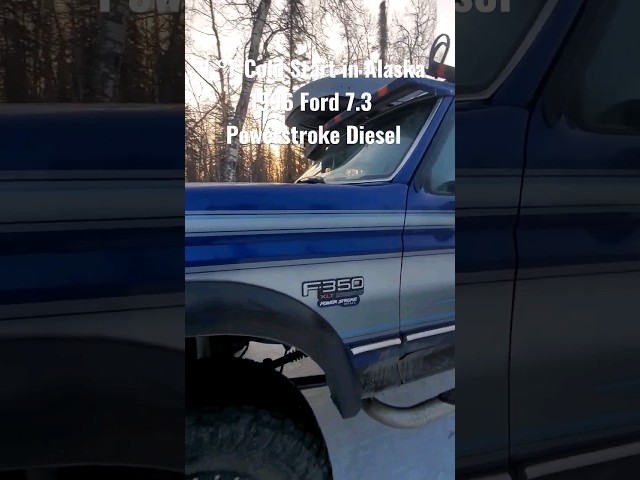 1 °F Cold Start Challenge in Alaska | 1996 Ford 7.3 Powerstroke Diesel