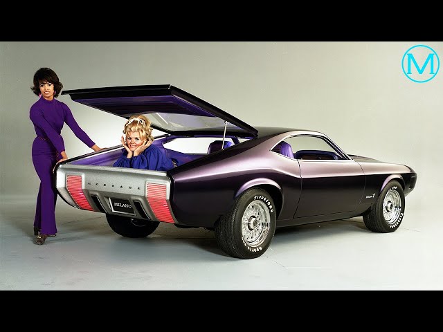 10 Best Concept Cars From 1960s & 1970s... What They Showed Us and What We Got Instead