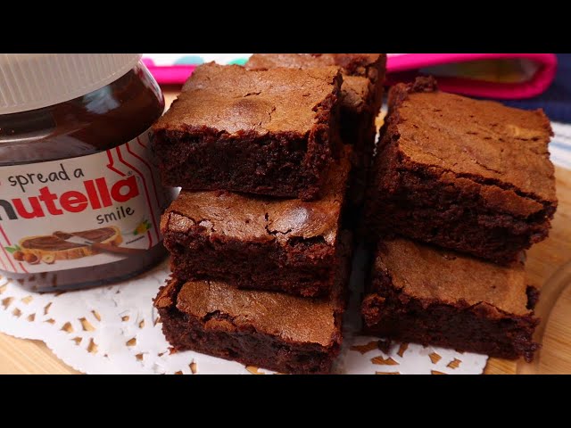 Easy To Make A Nutella-Flavoured Brownies Recipe You’ve Never Had Any That Taste This DELICIOUS.