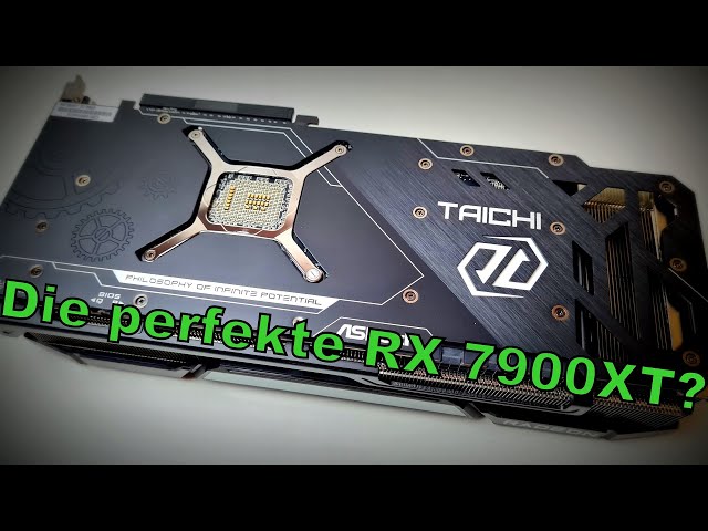 ASRock RX 7900 XT Taichi OC - Fast Perfekte RX 7900 XT