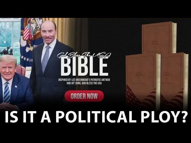 Trump's patriotic Bible: Is it a political ploy?