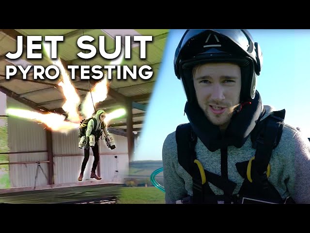 Jet Suit Flare Testing