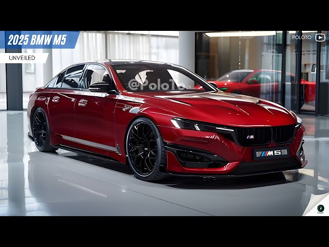 New 2025 BMW M5 Unveiled - The famous high-performance sedan!