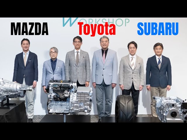 Subaru, Toyota, and Mazda Commit to New Engine Development