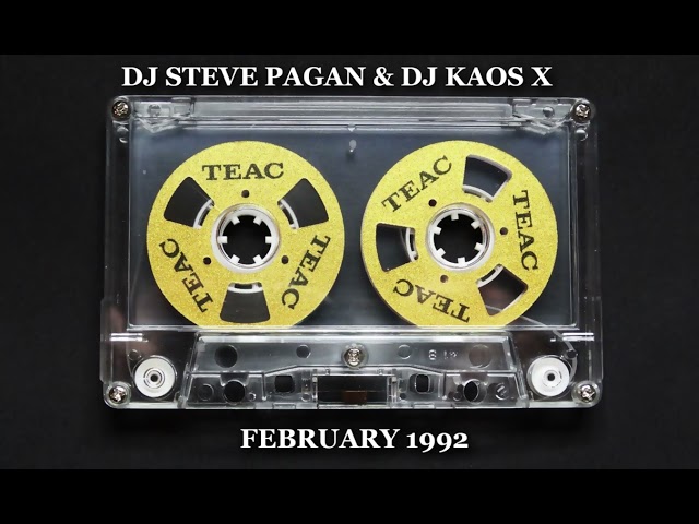 DJ STEVE PAGAN & DJ KAOS X  - FEB1992
