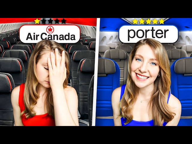 I Tested Porter Airline's CHEAPEST Ticket (Air Canada is in BIG TROUBLE!!)