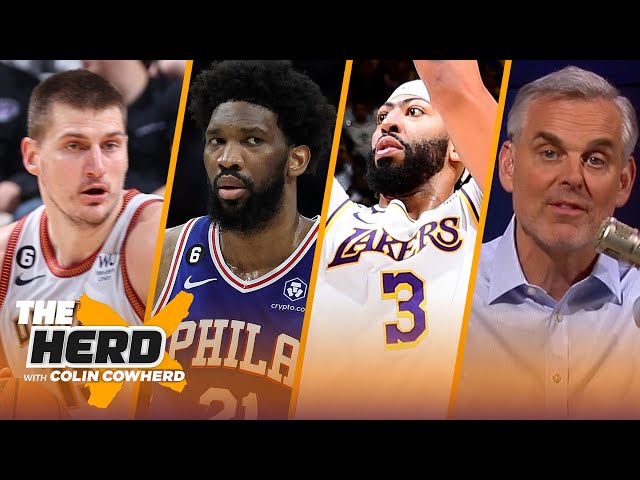 AD, Embiid, Jokić highlight Colin's Top 10 players under most pressure in playoffs | NBA | THE HERD