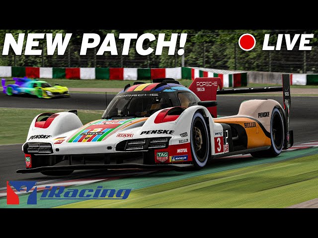Let's check the 360Hz FFB and Rain Updates! | iRacing Live