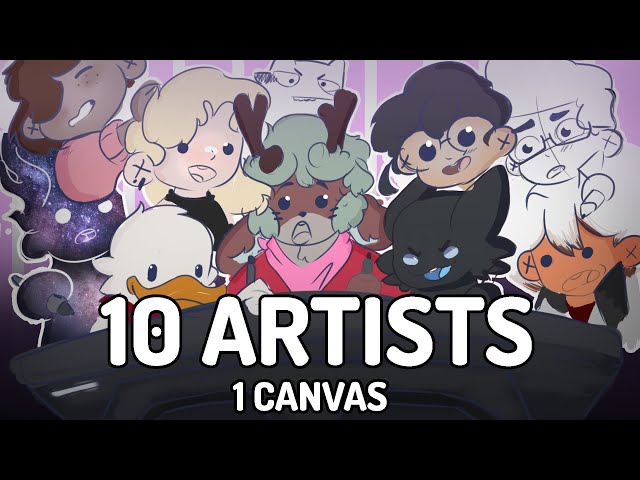 10 Artists v.s 1 Canvas [ Christmas edition ]