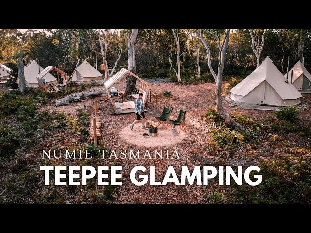 Luxury Off Grid Teepee Glamping 10 Minutes From Freycinet National Park | NUMIE Tasmania