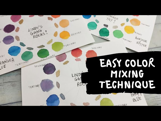 Creating color wheel with 3 basic Lindy's Gang colors