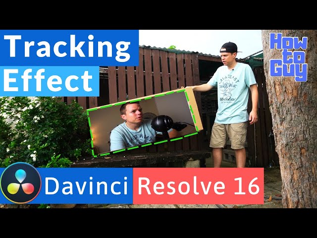 Davinci Resolve 16 Tracking Tutorial