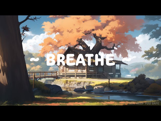 Breathe 🌳 Lofi Keep You Safe 🍂 Lay down on grass ~ Chill with Lofi Music ~ Deep to Sleep//Relax
