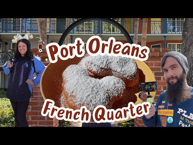 Beignet All Day @ Port Orleans French Quarter | 1st Time Stay!