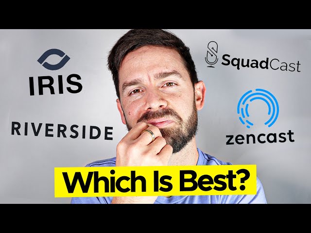 Detailed Comparison: Riverside vs. Iris vs. Zencastr vs. Squadcast