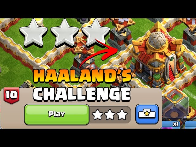 How to 3 Star Haaland Challenge Trophy Match in Clash of Clans | Coc New Event Attack