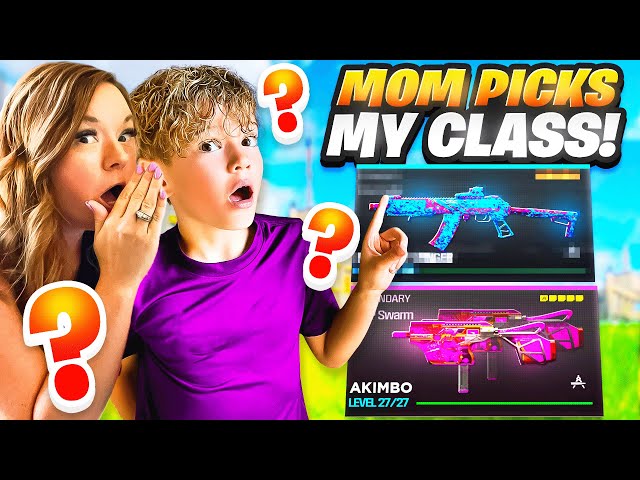 Warzone, but MY MOM Builds MY CLASS! (Meta Maybe?)