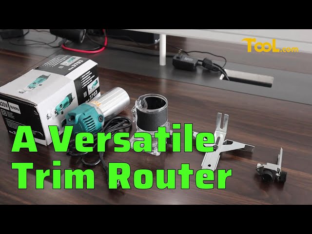 A Versatile Trim Router for Beginners and Pros