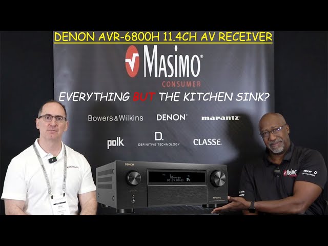 Denon AVR-X6800H 11.4CH Best in Class AV Receiver?!?