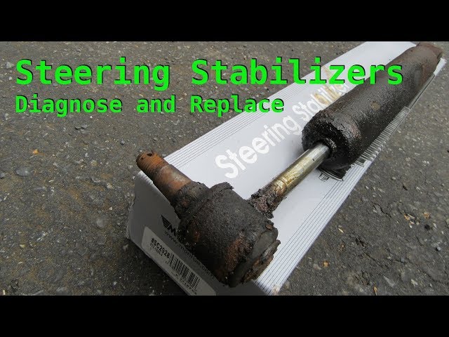 STEERING STABILIZER - Diagnose and Replace