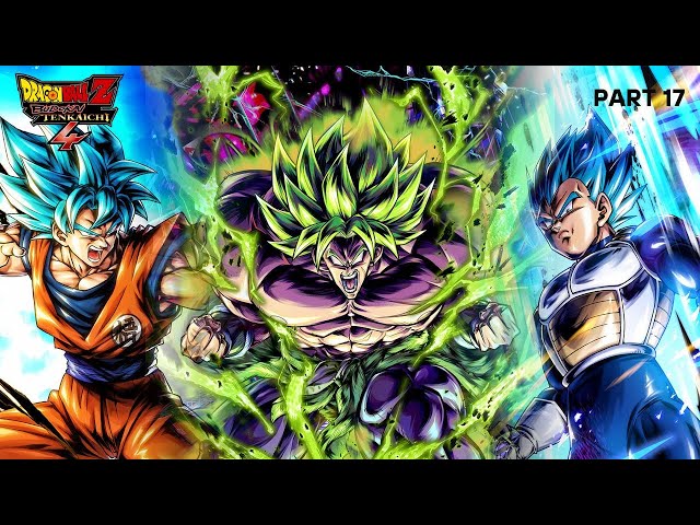 DBZ Budokai Tenkaichi 4 | Story Mode | Goku & Vegeta VS Broly | Part 17!!!