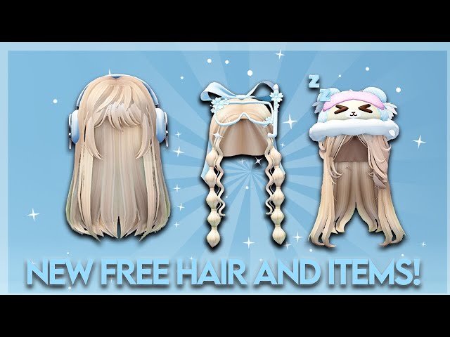 OMG WHAT ROBLOX RELEASED NEW FREE HAIR AND ITEMS HURRY!😍😁