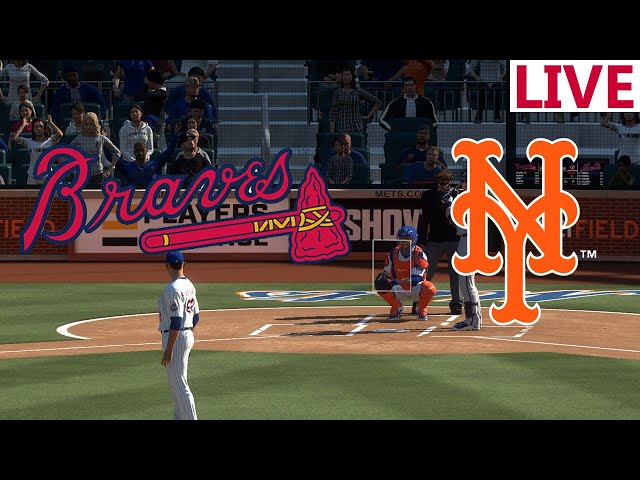 🔴LIVE 🔴 Atlanta Braves VS New York Mets/MLB Stream / Major league beisbol /MLB THE SHOW 2024