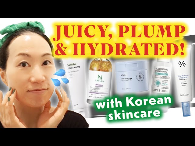 JUICY AND HYDRATED SKIN 💦 with Korean Skincare w Stylevana - Feat. Anua Ample:N APLB BLab & more