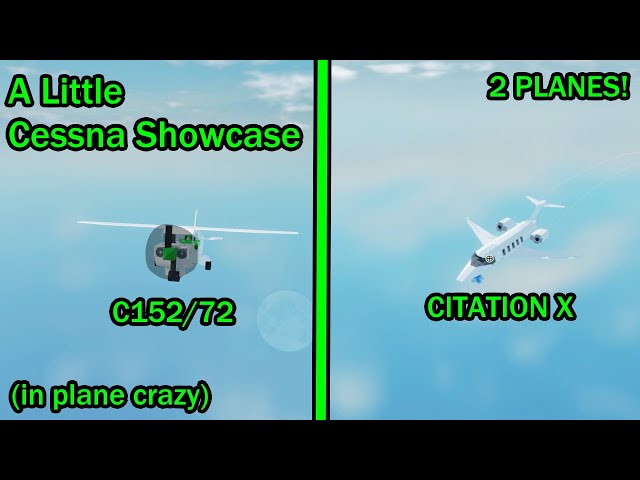A Cessna citation/152 showcase!