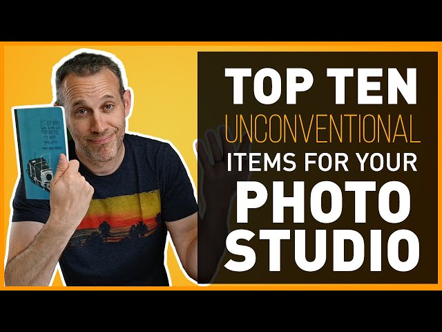 Top Ten Unconventional Studio Items Portrait Photographers Should Have in their Photo Studio